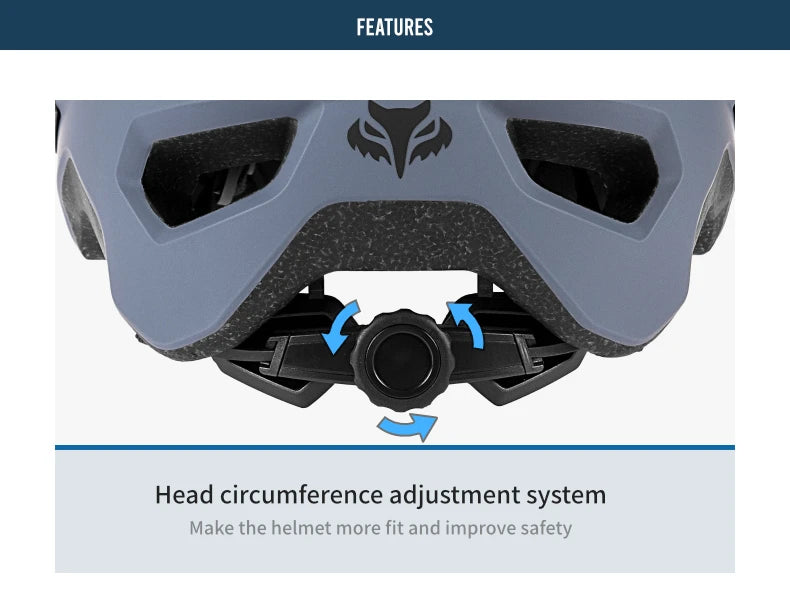 BATFOX In-mold DH MTB Bicycle Helmet Sports Anti-impact Road Mountain Bike Helmet casco fox Men Women Riding Cycling Helmet