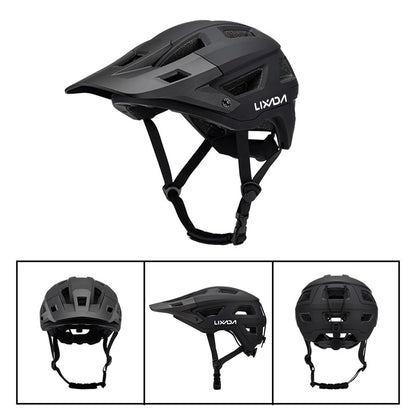 Bike Helmet for Men and Women Mountain Helmet Road Bike Helmet 55-61cm Adjustable Dial Removable Visor Ventilation 14 Air Vents
