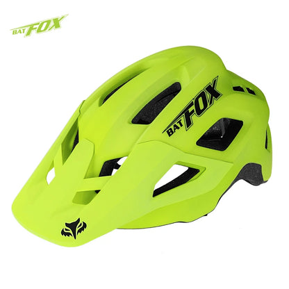 BATFOX In-mold DH MTB Bicycle Helmet Sports Anti-impact Road Mountain Bike Helmet casco fox Men Women Riding Cycling Helmet