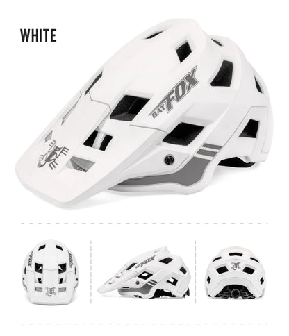 BATFOX In-mold DH MTB Bicycle Helmet Sports Anti-impact Road Mountain Bike Helmet casco fox Men Women Riding Cycling Helmet