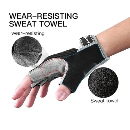 Cycling Gloves Bicycle Gloves for Men Women Mountain Bike Gloves Anti-Slip Shock Absorbing Half Finger Sport Gloves Accessories
