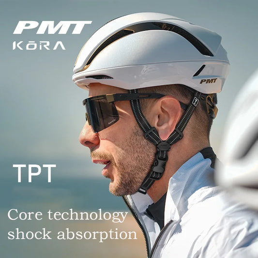 Bicycle riding helmet PTP core technology shock absorption men and women one-piece pneumatic helmet MTB road bike universal