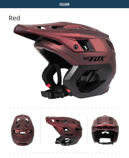 BATFOX mountain helmet bike accessories head safety bicycle protection equipment