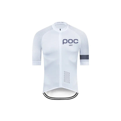 2025 New HPIT POC Cycling Jersey Colour Cycling Racing Tops Short Sleeve Bike Jersey Road Cycling Shirts Summer Bicycle Jerseys