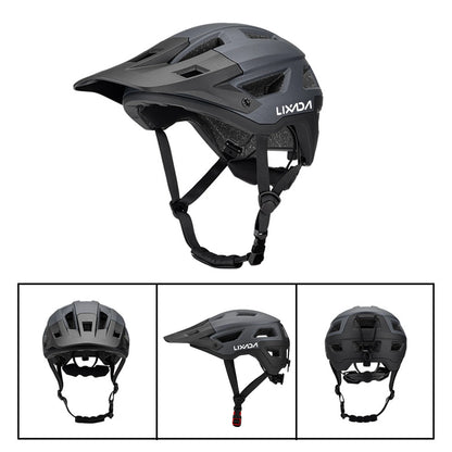 Bike Helmet for Men and Women Mountain Helmet Road Bike Helmet 55-61cm Adjustable Dial Removable Visor Ventilation 14 Air Vents