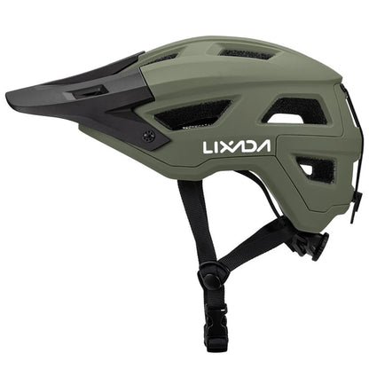 Bike Helmet for Men and Women Mountain Helmet Road Bike Helmet 55-61cm Adjustable Dial Removable Visor Ventilation 14 Air Vents
