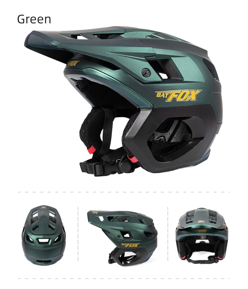 BATFOX mountain helmet bike accessories head safety bicycle protection equipment