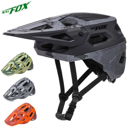 BATFOX Bike Helmet Men & Women High Quality Integrally-molded Cycling Mtb Bicycle Helmet Road & Mountain
