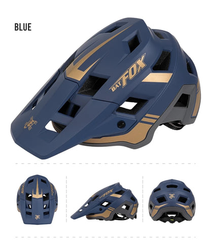 BATFOX In-mold DH MTB Bicycle Helmet Sports Anti-impact Road Mountain Bike Helmet casco fox Men Women Riding Cycling Helmet