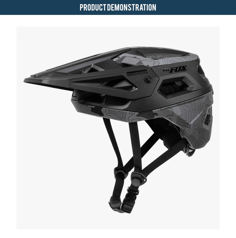 BATFOX Bike Helmet Men & Women High Quality Integrally-molded Cycling Mtb Bicycle Helmet Road & Mountain