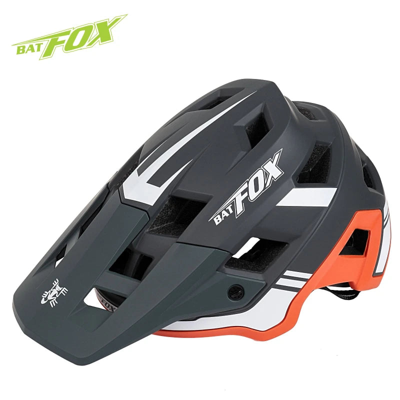 BATFOX In-mold DH MTB Bicycle Helmet Sports Anti-impact Road Mountain Bike Helmet casco fox Men Women Riding Cycling Helmet