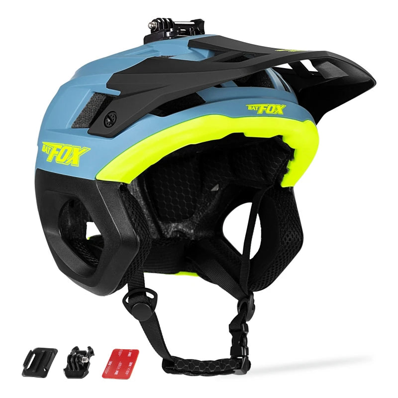 BATFOX mountain helmet bike accessories head safety bicycle protection equipment