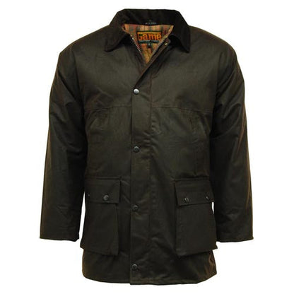 Game Classic Padded Wax Jacket up to 5XL-3