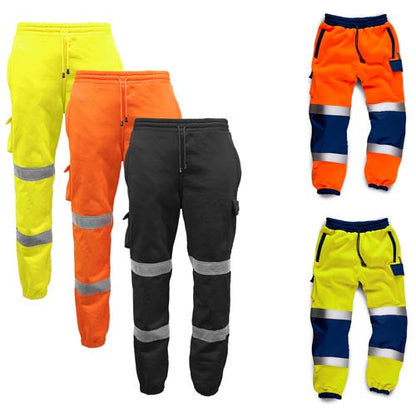 HV021/HV041 Hi Vis Joggers with Cargo Pockets-0