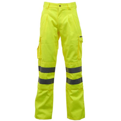 Standsafe HV023 Hi Vis Polycotton Work Trousers-2