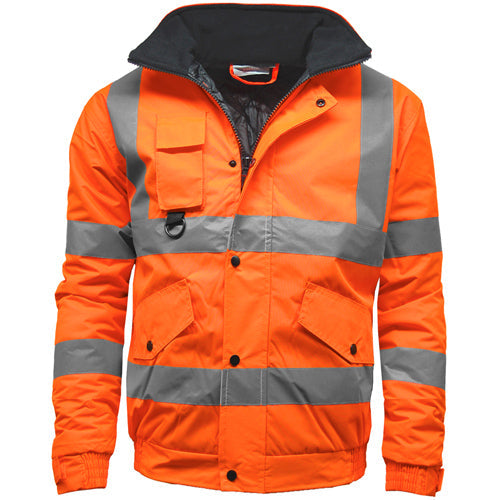 Hi Vis HV301 Bomber Jacket-1