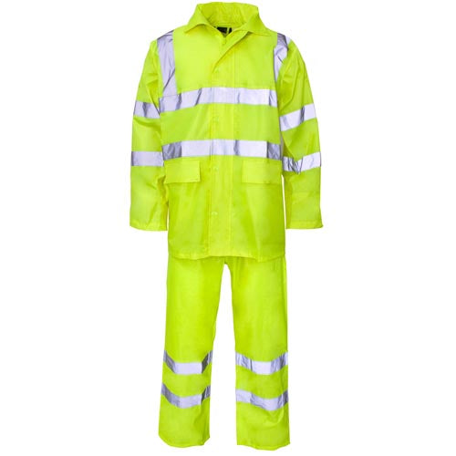 Supertouch Waterproof Plain and Hi Vis Reflective Rainsuits-2