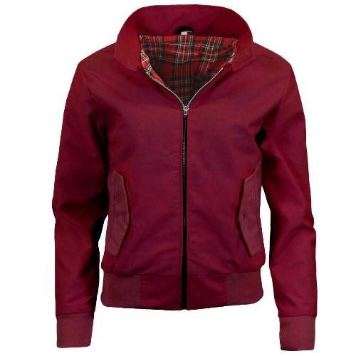 Ladies Classic Vintage Harrington Jacket-5